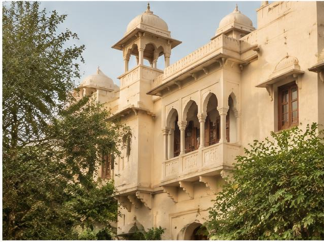 Illustrative heritage-style exterior